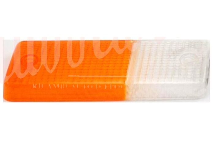 COPPIA LENTI ANTERIORI DX+SX OLSA BIANCO/ARANCIO