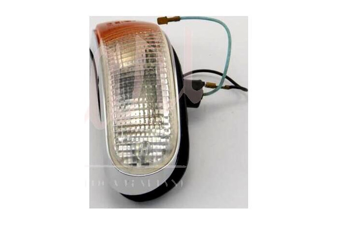 COPPIA FANALINI ANT DX+SX ALTISSIMO BIANCO/ARANCIO