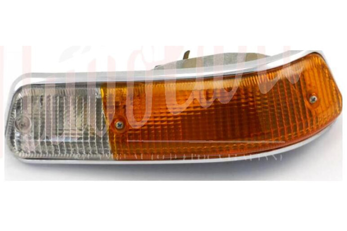 FANALINO ANTERIORE CARELLO BIANCO/ARANCIO