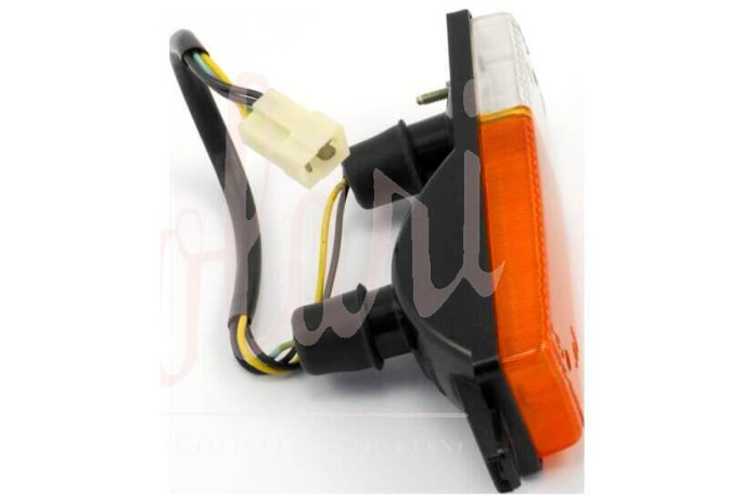 FANALINO ANTERIORE ALTISSIMO BIANCO/ARANCIO