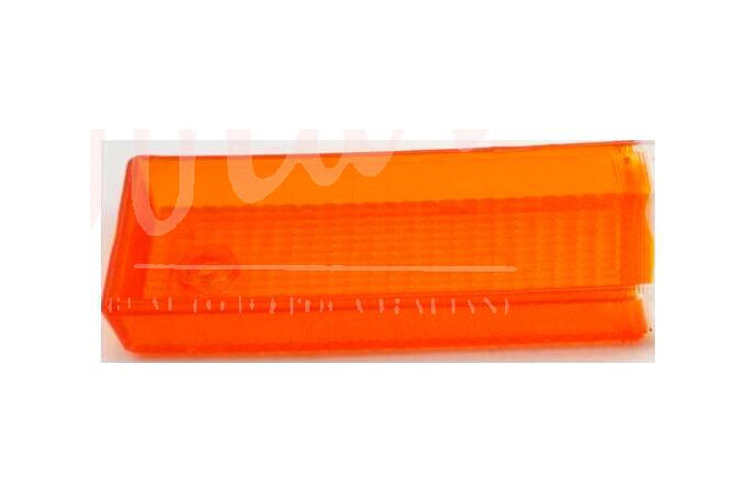 COPPIA LENTI ANTERIORI SIEM BIANCA/ARANCIO