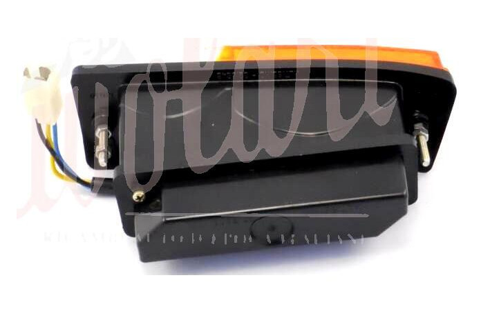 FANALINO ANTERIORE ALTISSIMO BIANCO/ARANCIO