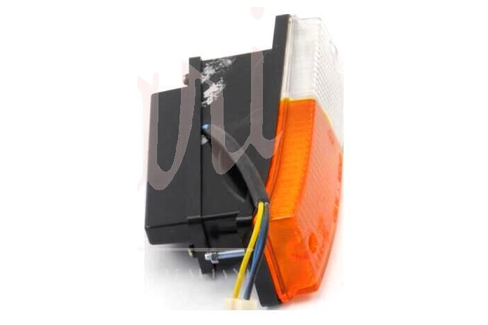 FANALINO ANTERIORE ALTISSIMO BIANCO/ARANCIO