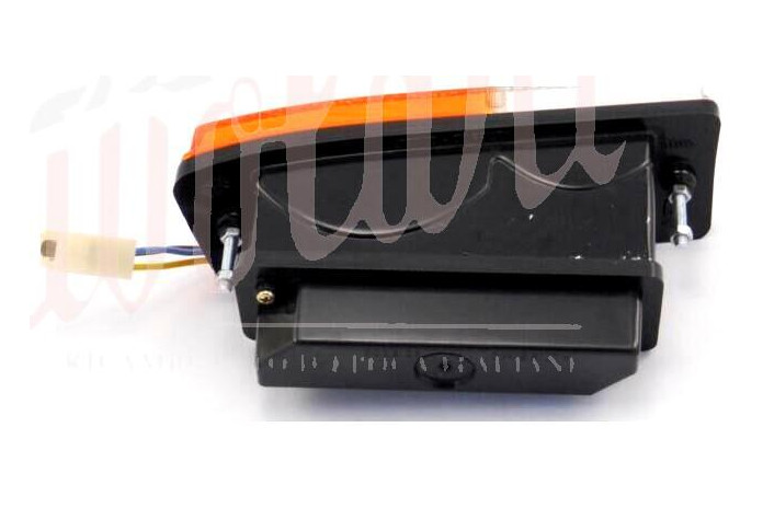 FANALINO ANTERIORE ALTISSIMO BIANCO/ARANCIO