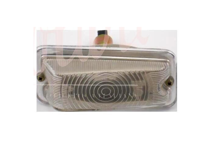 FANALINO ANTERIORE ALTISSIMO PLASTICA BIANCA