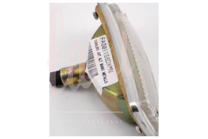 COPPIA  FAN ANT DX+SX  ALTISSI BASE METALLO BIANCO