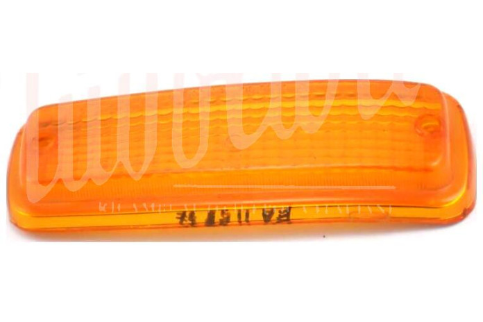 COPPIA LENTI ANTERIORI DX+SX  ALTISSIMO ARANCIO