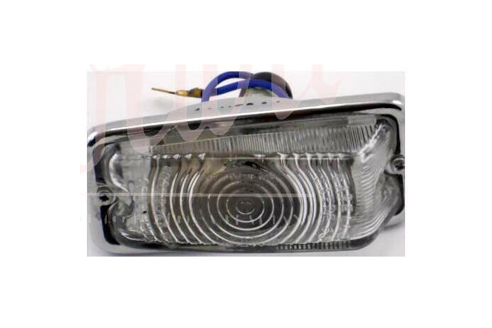 FANALINO ANTERIORE CARELLO VETRO BIANCO