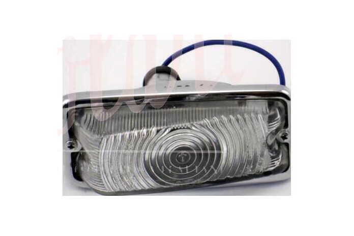 COPPIA FANALINI ANT DX+SX CARELLO VETRO BIANCO