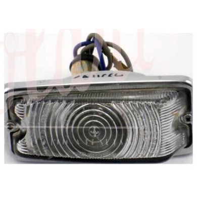 COPPIA FANALINI ANT DX+SX CARELLO VETRO BIANCO