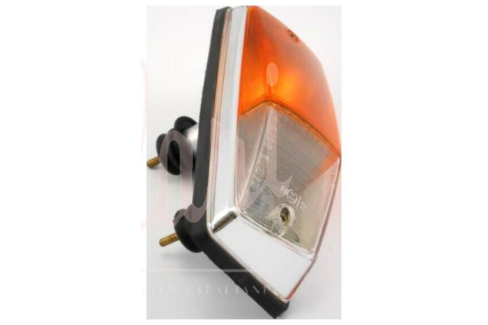 COPPIA FANALINI ANT DX+SX CIBIE BIANCO/ARANCIO