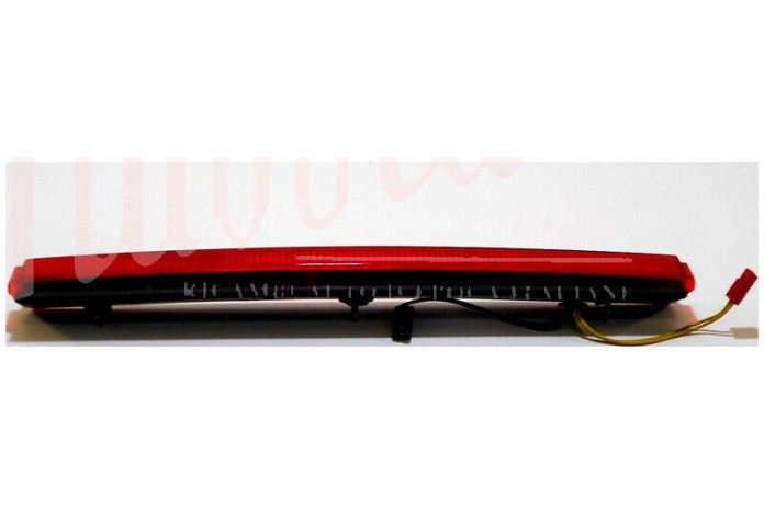 FANALE POST CENTRALE BAULE TARGA CARELLO ROSSO