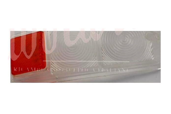 LENTE FANALE POSTERIORECONCORRENZA TRASPARENTE