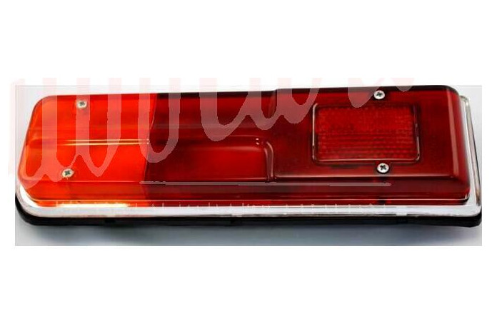 FANALE POST ALTISSIMO NO RETRO LENTE BORDO CROMATO