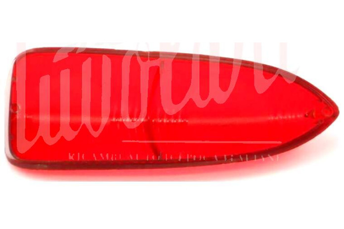 LENTE POSTERIORE ROSSA TIPO USA ALTISSIMO