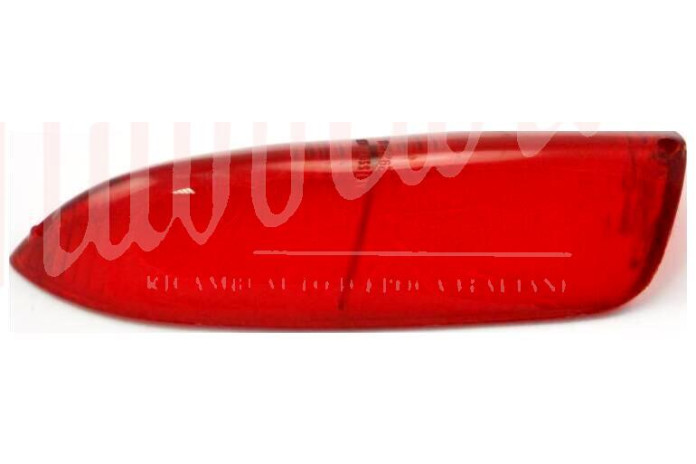 LENTE POSTERIORE ROSSA TIPO USA ALTISSIMO