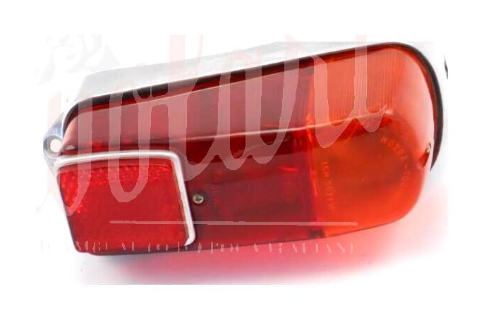 FANALE POST. CONCOR. ROSSO/ARANCIO BASE METALLO