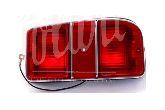 FANALE POST. ALTISSIMO ROSSO USA IN METALLO