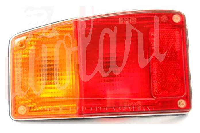 FANALE POSTERIO STARS DESTRO CROMATO VITI PLASTICA