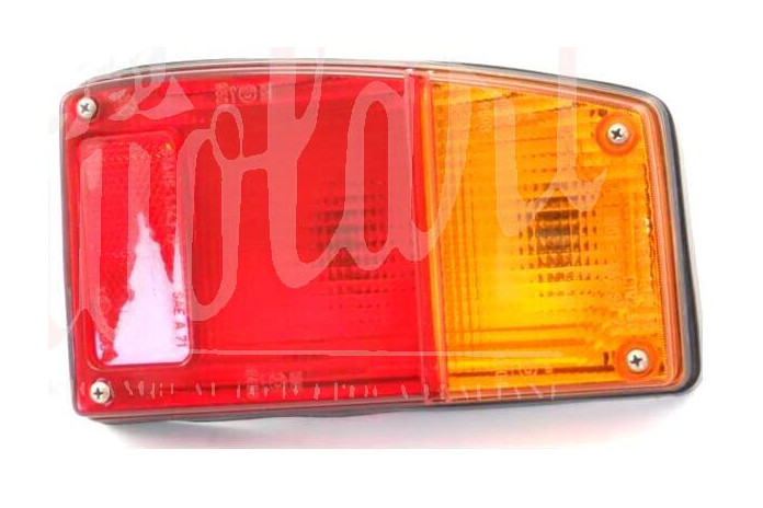 FANALE POSTERIORE ALTISSIMO SINISTRO NERO VITI PLASTICA