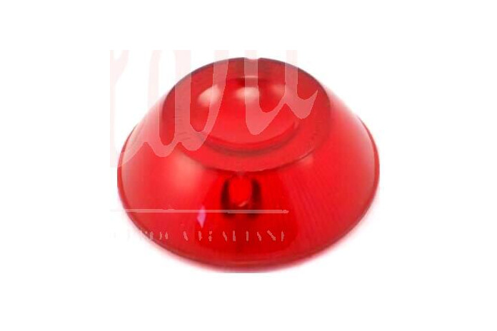 LENTE POST. CARELLO ROSSA PER FANALINO IN METALLO