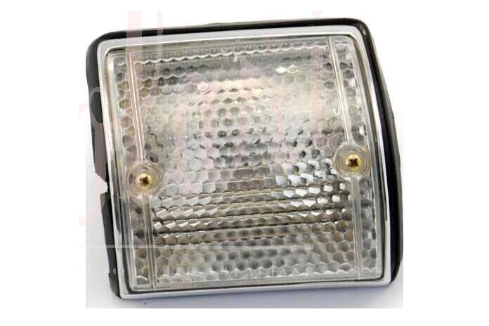 FANALINO ANTERIORE ALTISSIMO BIANCO BASE METALLO