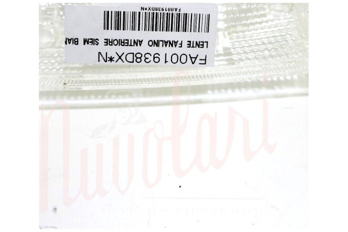 LENTE FANALINO ANTERIORE SIEM BIANCA