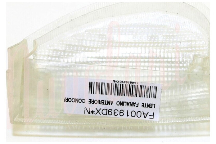 LENTE FANALINO ANTERIORE CONCORRENZA BIANCA