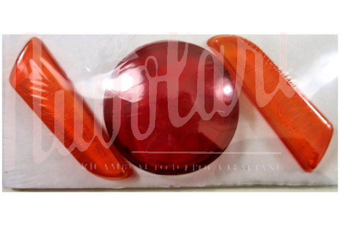 SERIE LENTI POST ARANCIO E ROSSA