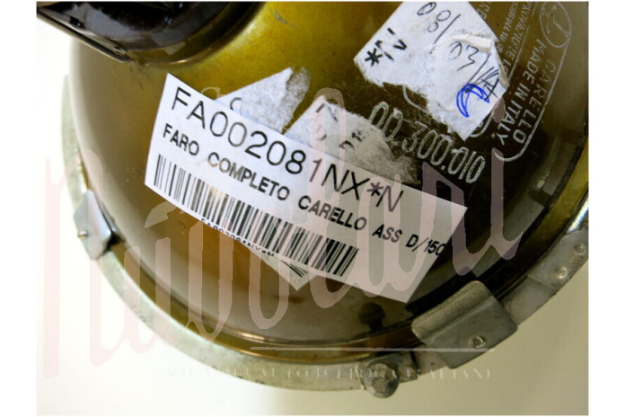 GRUPPO OTTICO e FARO  CARELLO ASS D/150 C/P LAMP
