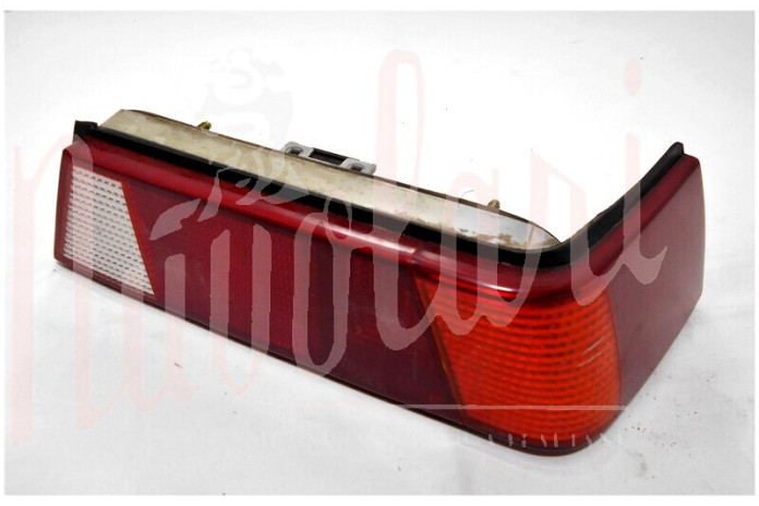 FANALE POST CARELLO FRECCIA ARANCIO RETRO BIANCA