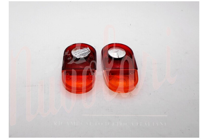 SERIE LENTI FANALI POSTALTISSIMO ROSSA ARANCIO