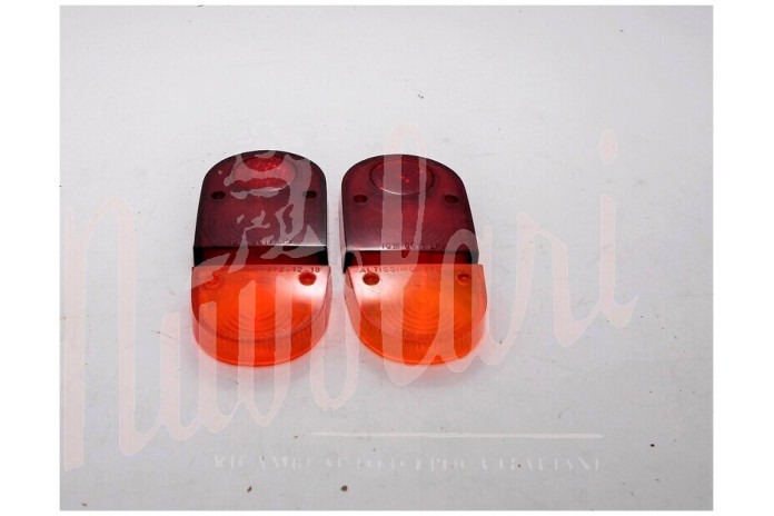 SERIE LENTI FANALI POSTALTISSIMO ROSSA ARANCIO