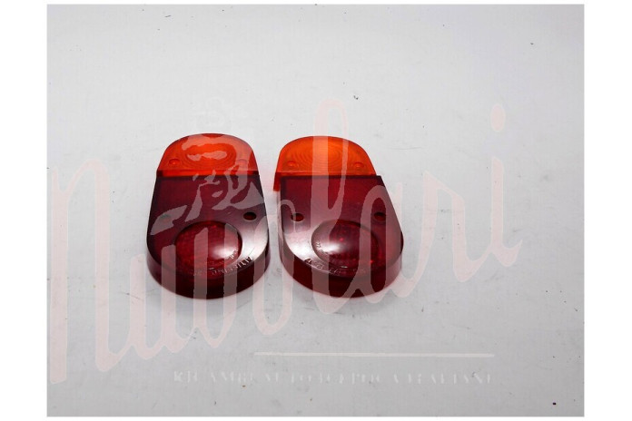 SERIE LENTI FANALI POSTALTISSIMO ROSSA ARANCIO