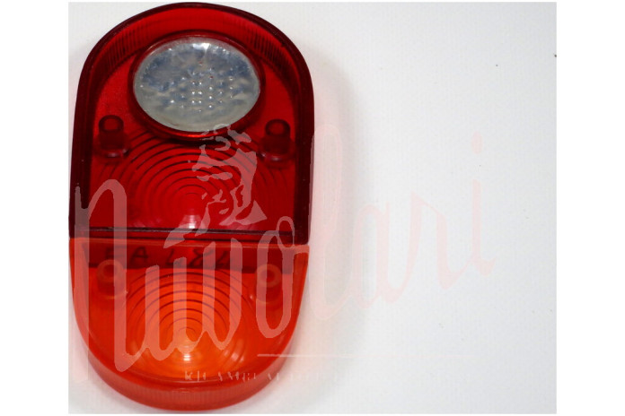 SERIE LENTI FANALI POSTCARELLO ROSSA ARANCIO