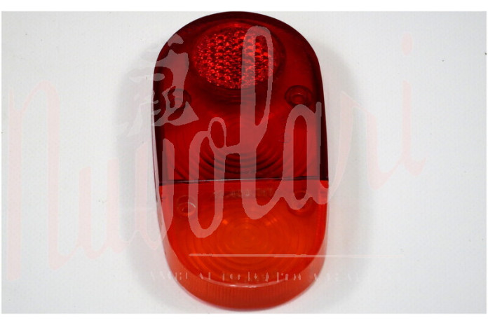 SERIE LENTI FANALI POSTCARELLO ROSSA ARANCIO