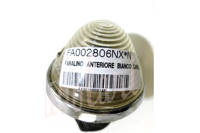 FANALINO ANTERIORE CARELLO BIANCO