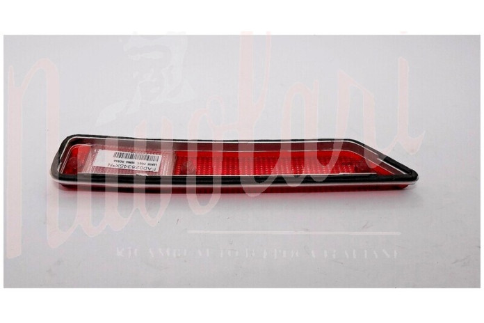 LENTE STOP FAN POST SEIMA ROSSA BORDO CROMATO