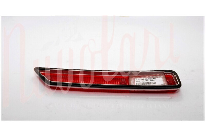 LENTE STOP FAN POST SEIMA ROSSA BORDO CROMATO