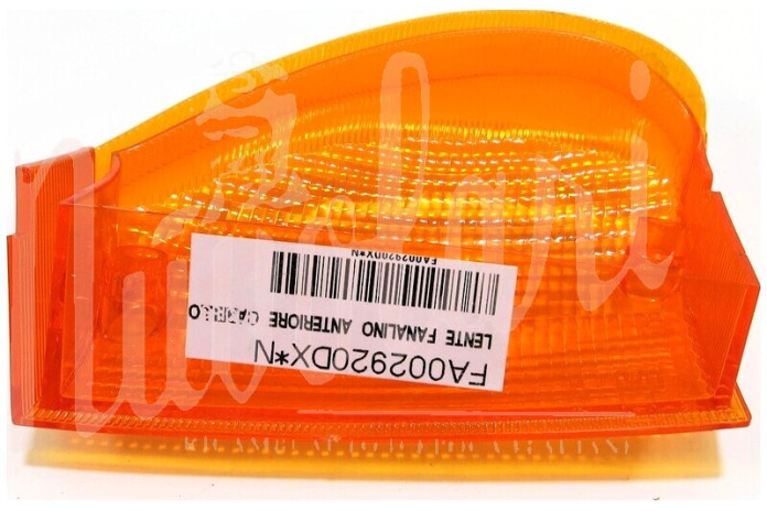 LENTE FANALINO ANTERIORE CARELLO ARANCIO