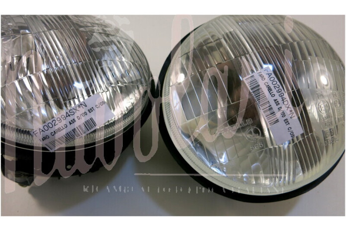COPPIA FARO CARELLO ASSD/170 EST C/OSC C/SUPPORTO