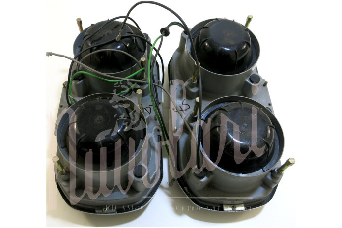 COPPIA FARO CARELLO H1 H1 GIALLO C/REG MANUALE