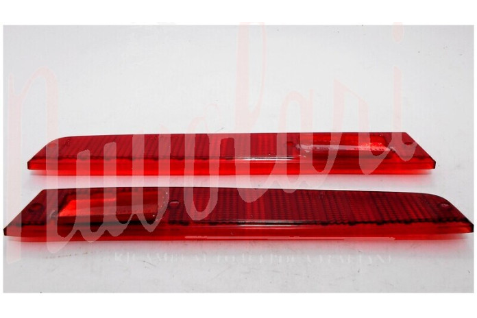 COPPIE LENTI FANALI POSTERIORI CARELLO ROSSE