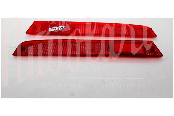 COPPIE LENTI FANALI POSTERIORI CARELLO ROSSE
