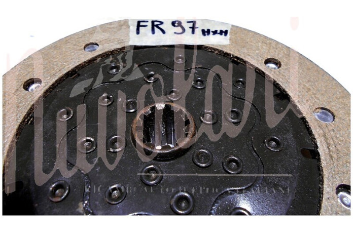 DISCO FRIZIONE FERODO D/165 10 CAVE C/PARASTRAPPO