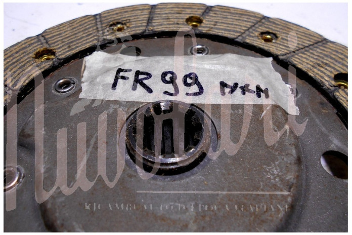 DISCO FRIZIONE C0NC0RRENZA D/165 10 CAVE RIGIDO