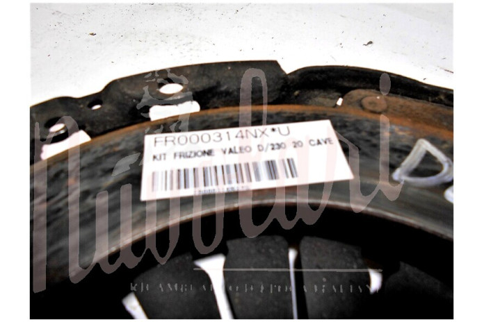 KIT FRIZIONE VALEO D/230 20 CAVE