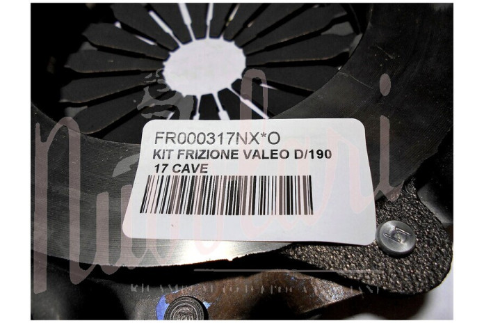 KIT FRIZIONE VALEO D/190 17 CAVE K094S