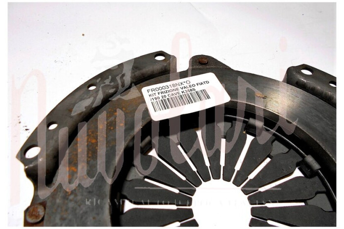 KIT FRIZIONE VALEO FIATD/190 20 CAVE K358S