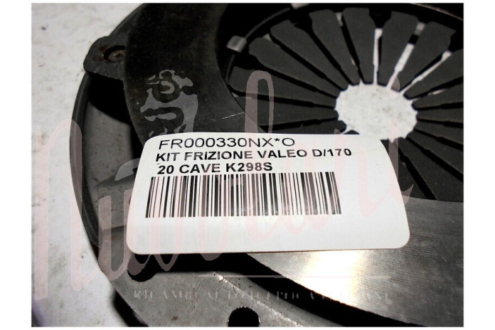 KIT FRIZIONE VALEO D/170 20 CAVE K298S